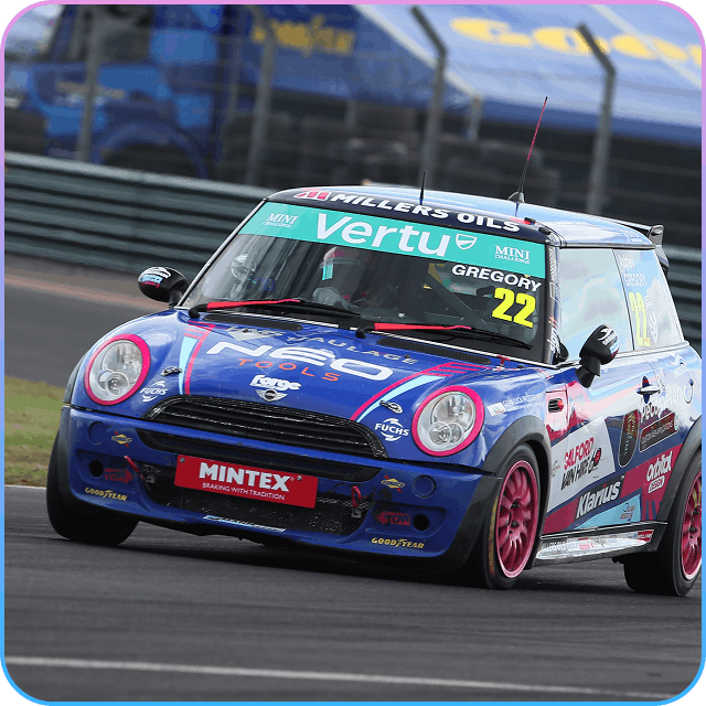 Vertu Motors Mini Challenge race car