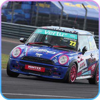 Vertu Motors Mini Challenge race car